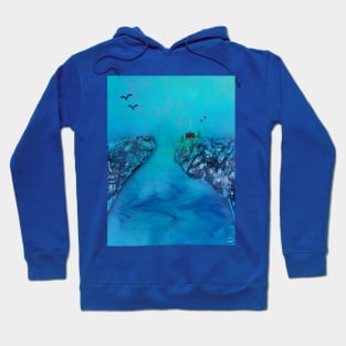 Cabin on the bay Hoodie